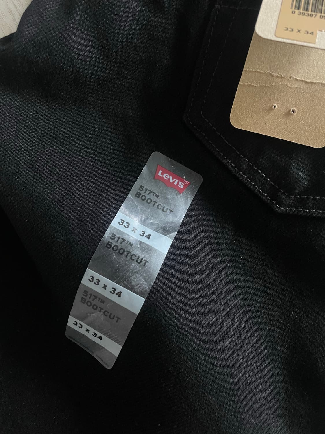 [33x34] 리바이스517 블랙 levis 517 black 상품이미지2