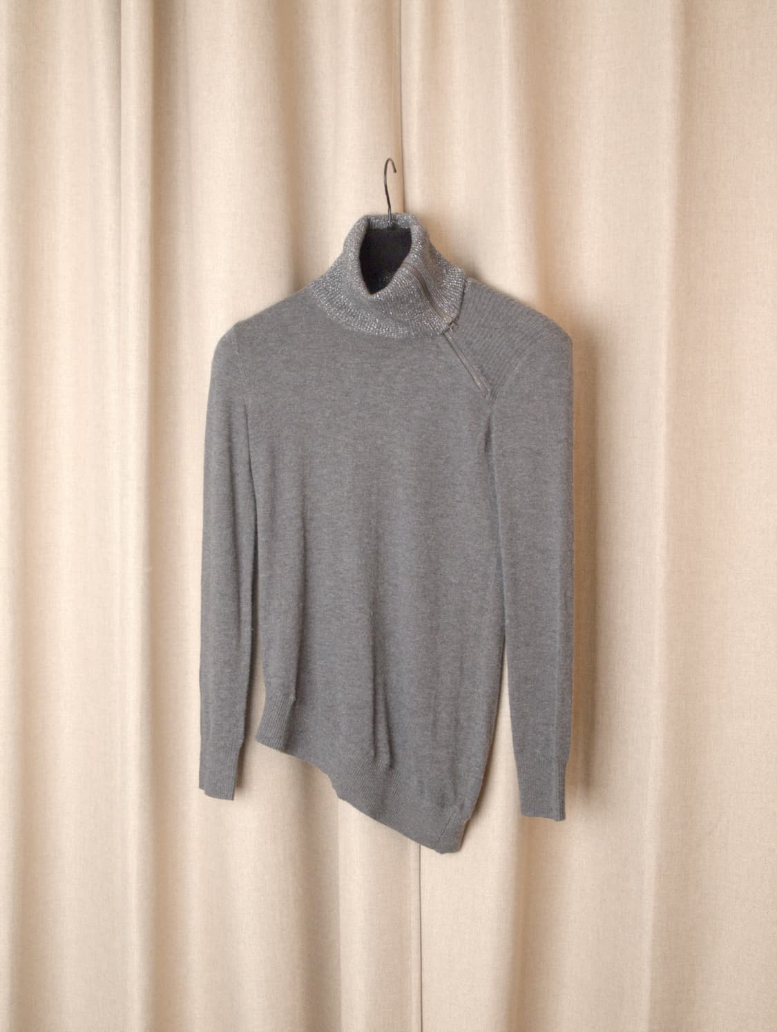 Turtleneck Zip-up Knit 상품이미지2