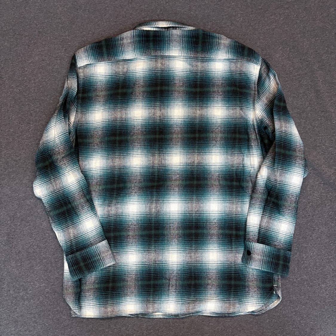 (L) Levi's 리바이스 플란넬 그린 컬러 셔츠  상품이미지7