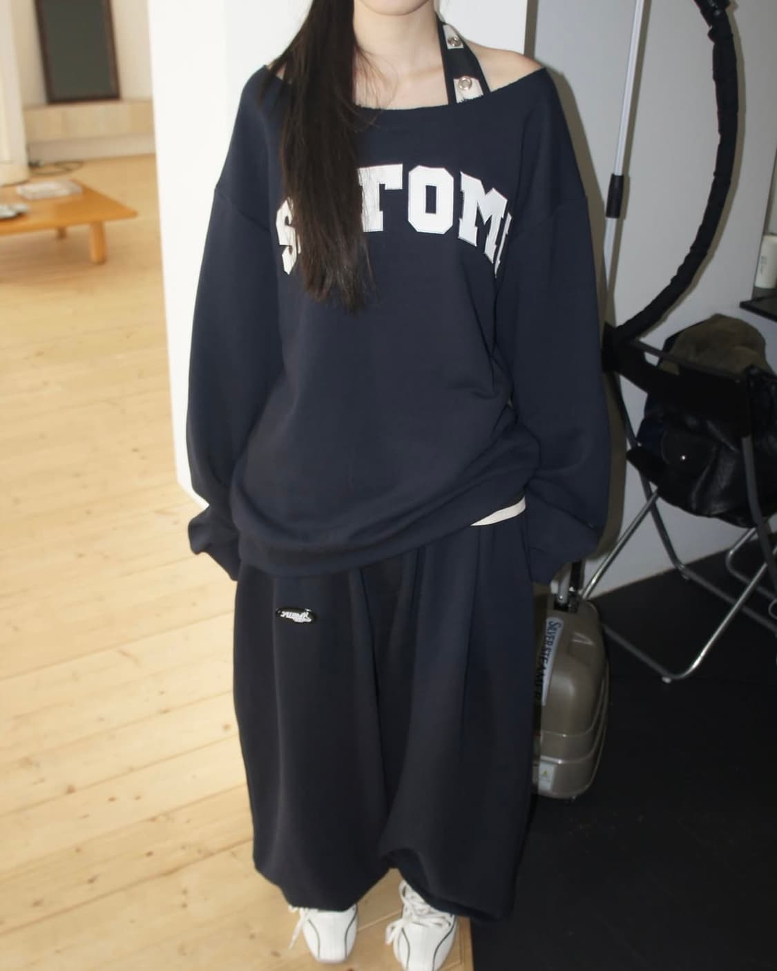 사토미라디오 One-shoulder patchwork MTM(n) 상품이미지2