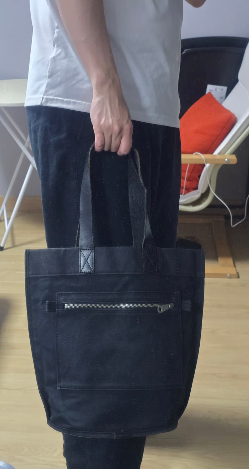 Porter 요시다포터 캔버스 라운드 토트백 상품이미지3