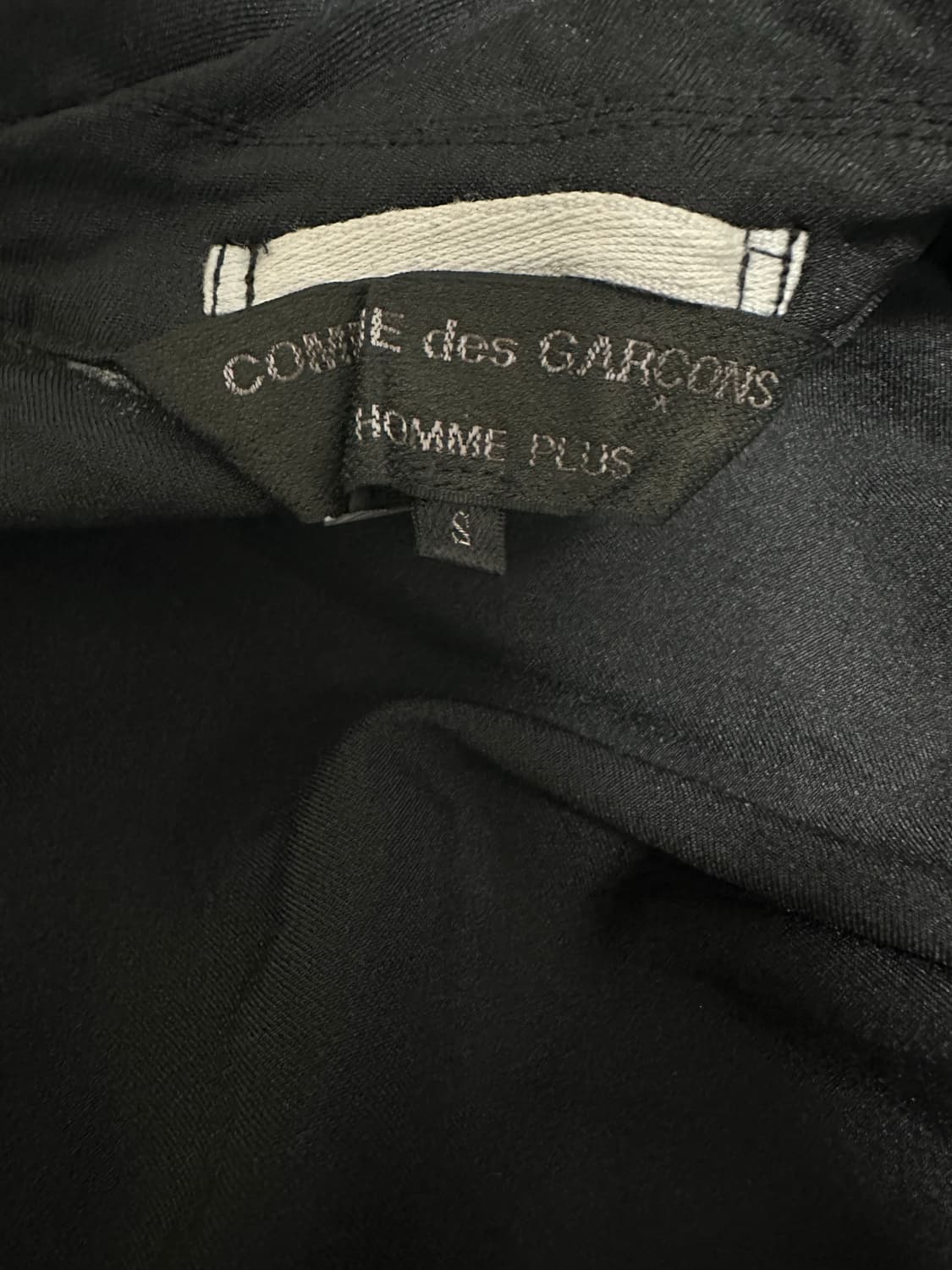 꼼데가르송 13AW 아카이브 축융 폴리 코트 상품이미지3