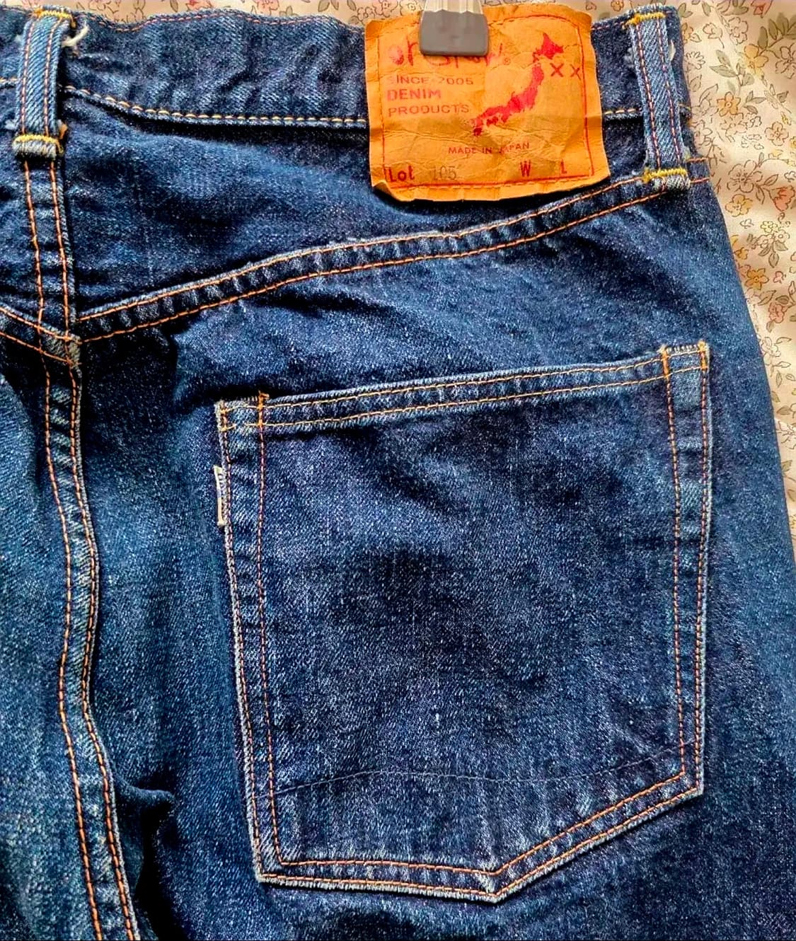오어슬로우 orSLOW 105 one wash 셀베지 진 팬츠 3 상품이미지7