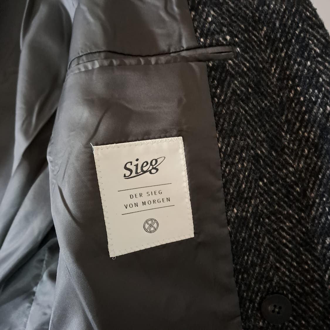 (택포) 지이크 23FW 헤링본 오버핏 더블 코트 A981 상품이미지6