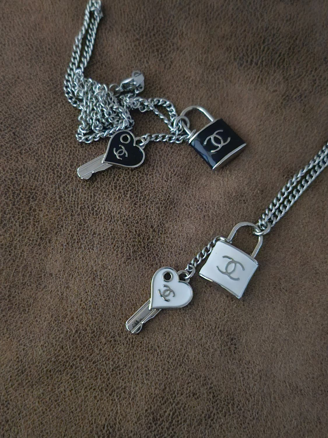 466 샤넬 정품 빈티지 업사이클링 목걸이 상품이미지1