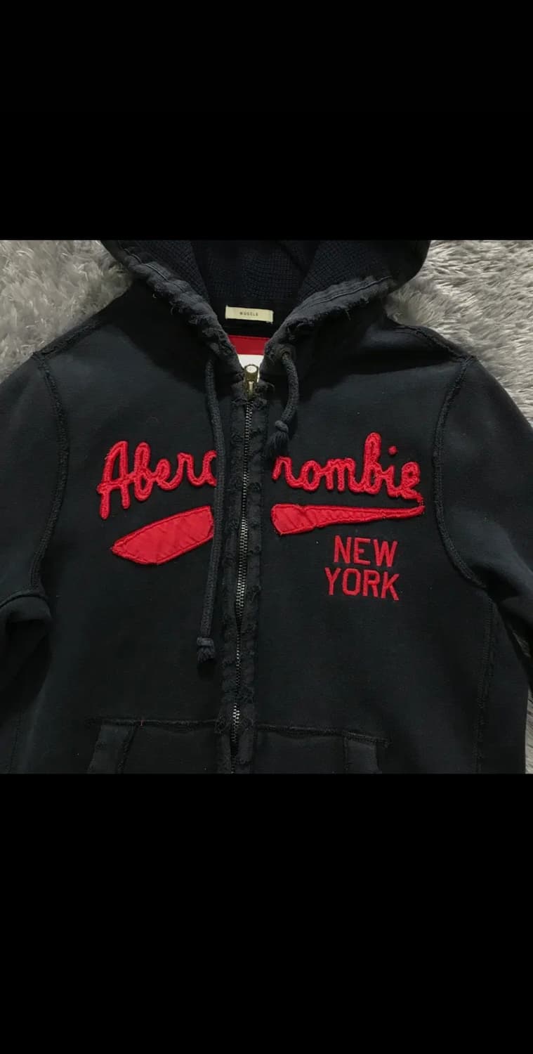 [[XL]@ 아베크롬비(AF) 뉴욕 빈티지 후드 집업 상품이미지3