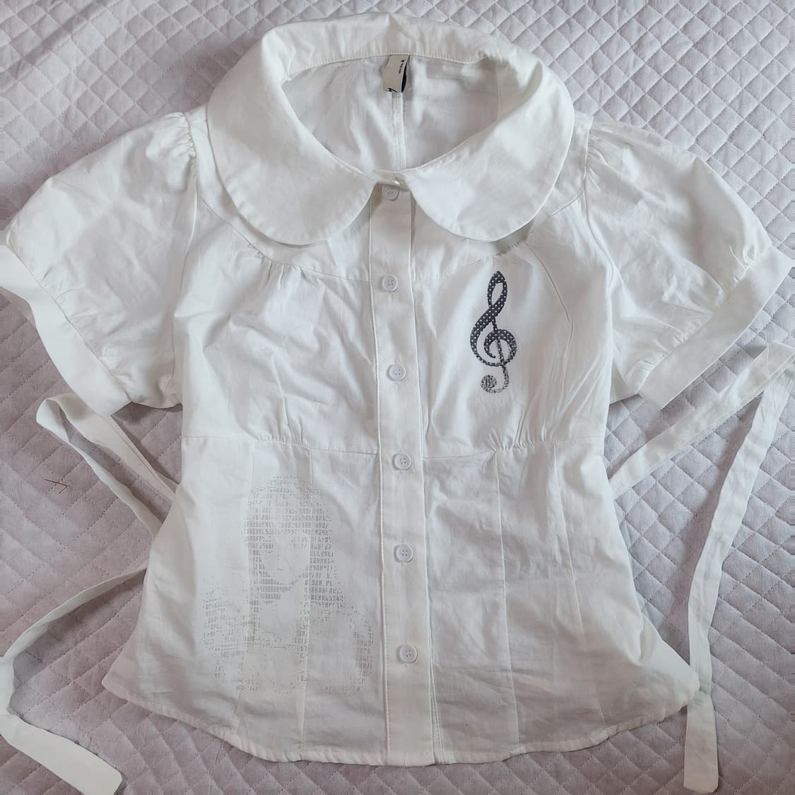 Shoujo melody blouse 블라우스 커스텀 상품이미지6