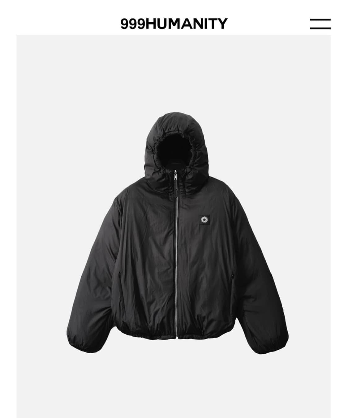 999휴머니티 24fw 패딩 상품이미지4