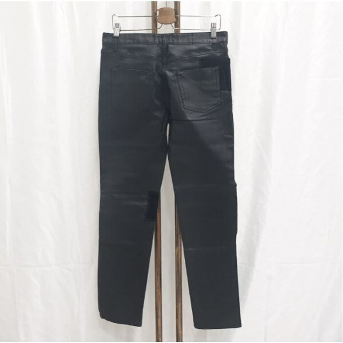 다잉브리드 X 에이징씨씨씨 피크 로고 패치 코팅 진 2 상품이미지3