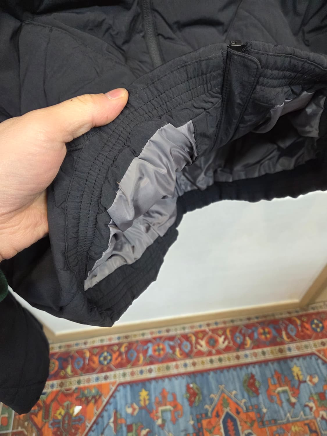 라이프워크 유넥 다이아몬드 퀄팅 다운자켓 L 상품이미지5