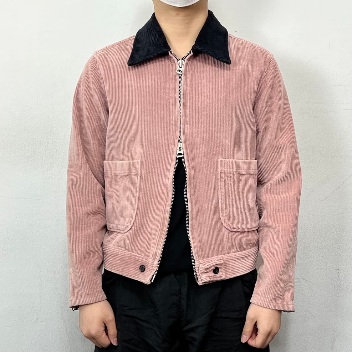 앤더슨벨 올리버 코듀로이 집업 자켓 인디핑크 상품이미지5