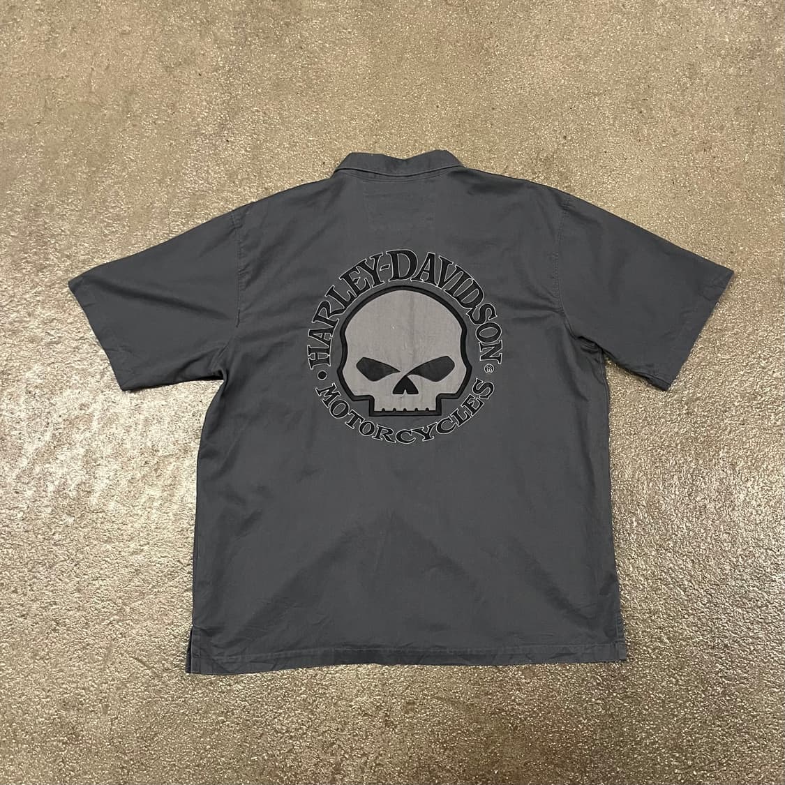 할리데이비슨 윌리지 스컬 셔츠 (105-110) 상품이미지1