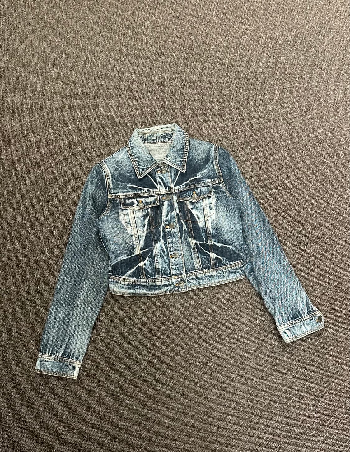 L)Japanese vintage 여성 트러커 데님 자켓 상품이미지1