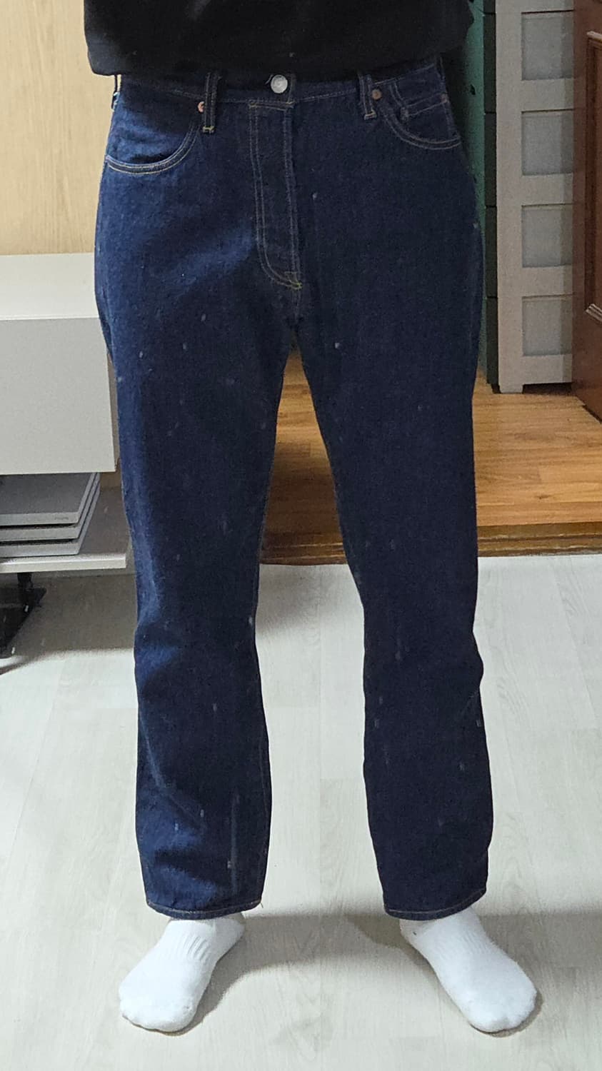 (착샷) 리바이스 501 블루탭 1980s 재팬 데님 상품이미지8