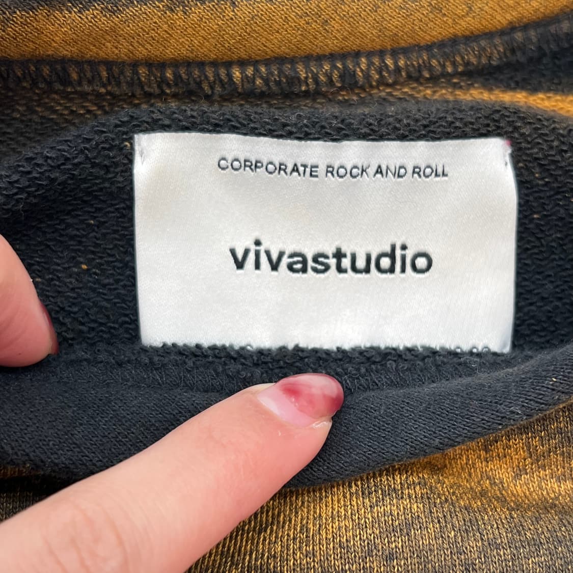 비바스튜디오 벨벳 티셔츠 r2806 상품이미지5