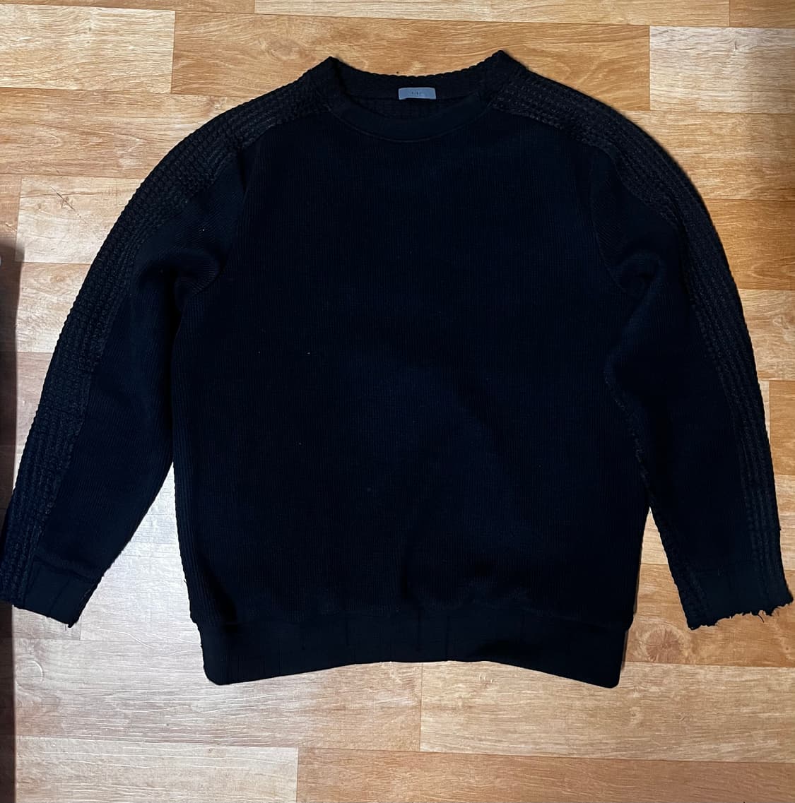 XS사이즈) xlim EP.8 01 KNIT BLACK 상품이미지3