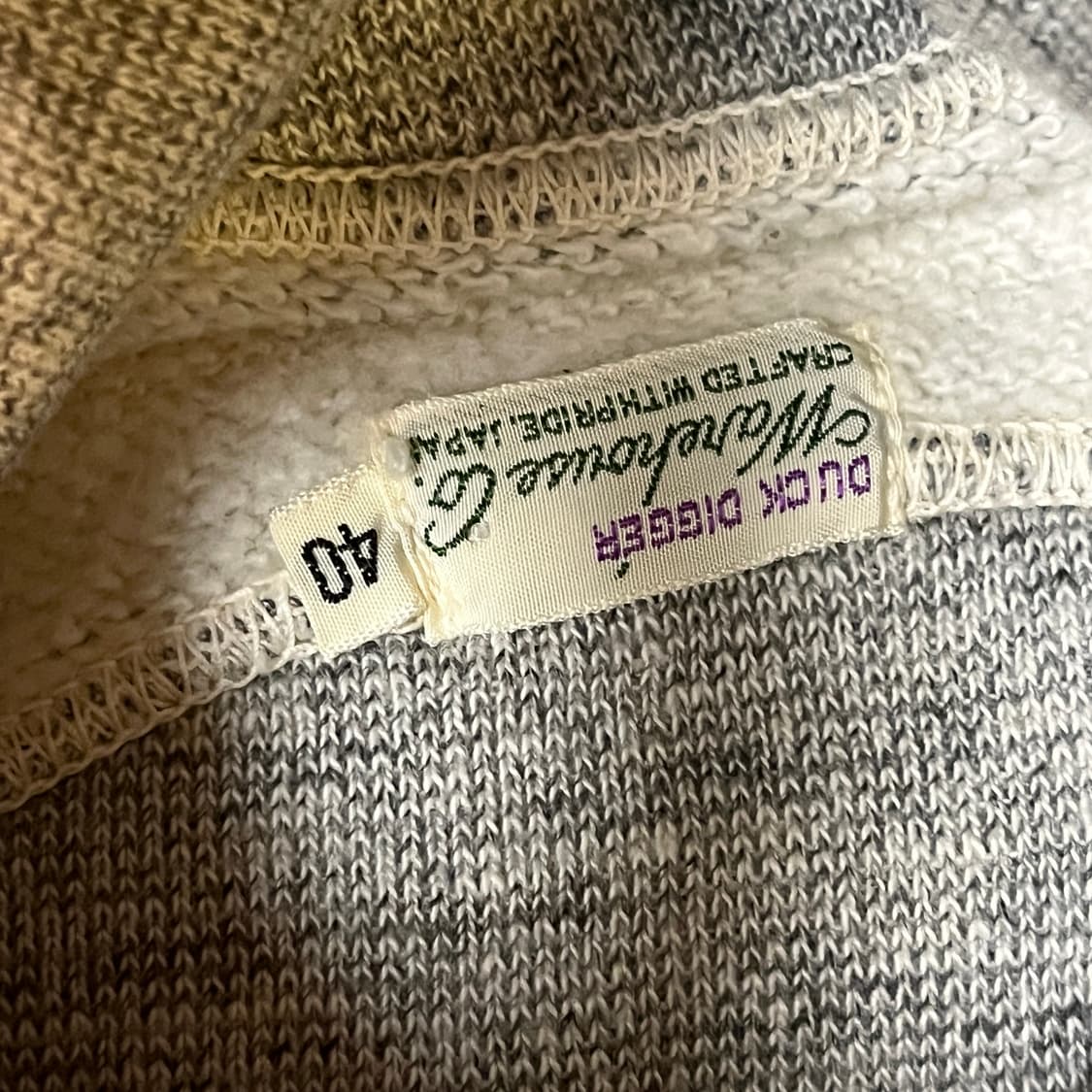 웨어하우스 덕디거 하이넥 스웻 셔츠 상품이미지3