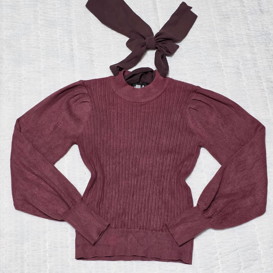 질스튜어트 일본 스나계st 리본 니트골지 상품이미지1