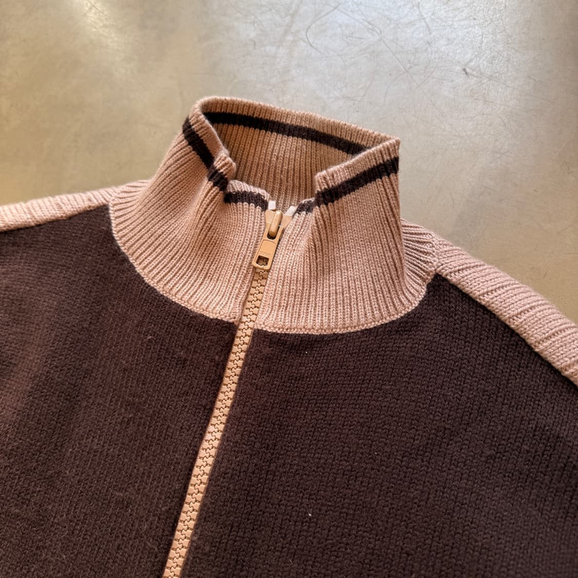 90 ~ 00S 올드 스투시 니트 집업 상품이미지3