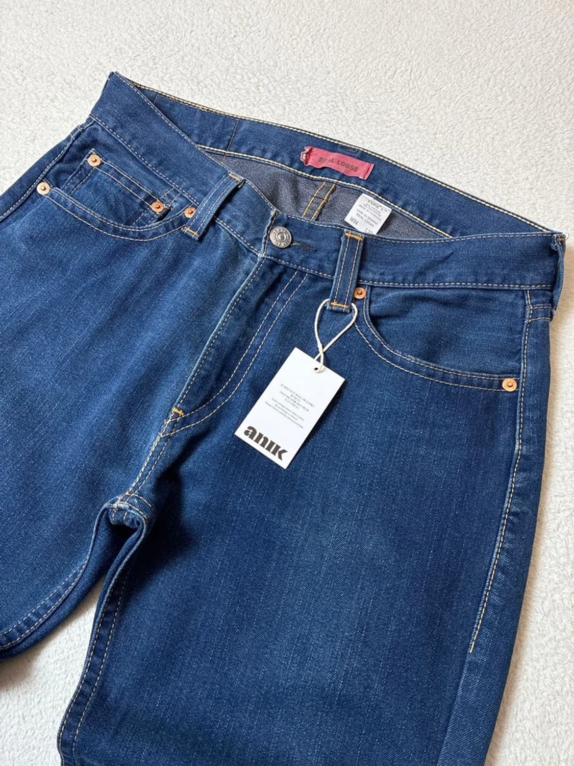 리바이스 00's 타입1 리얼 루즈 데님 팬츠 PN7404 상품이미지2