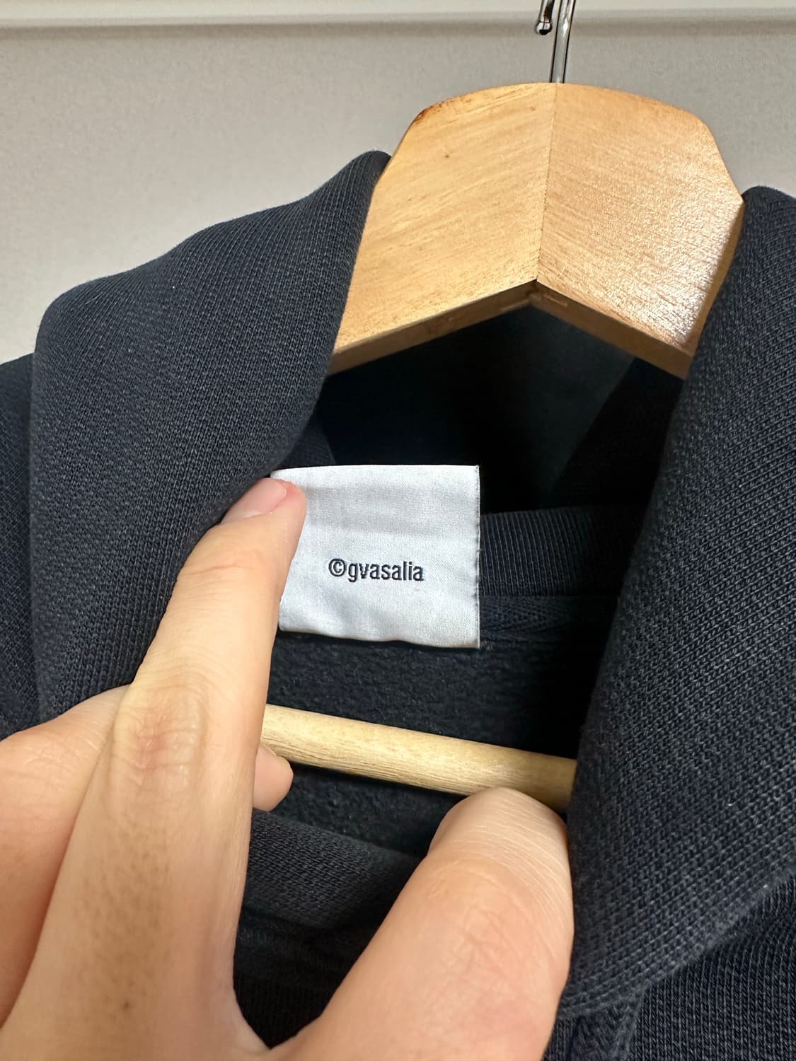 정품 20FW 베트멍 자수로고 후드 판매합니다 상품이미지7