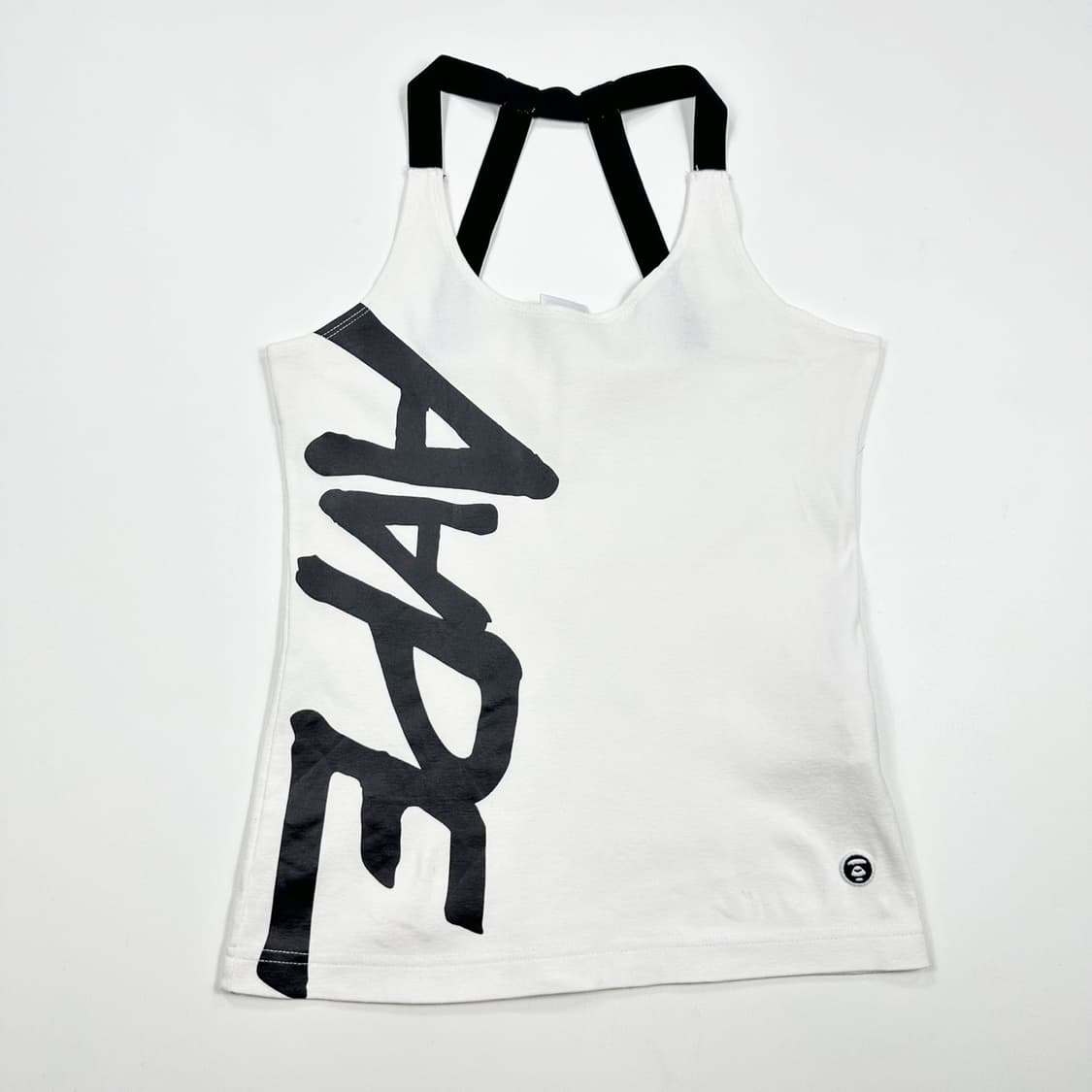 에이프 AAPE 프린팅 로고 화이트 나시 (XS 여성추천) 상품이미지2
