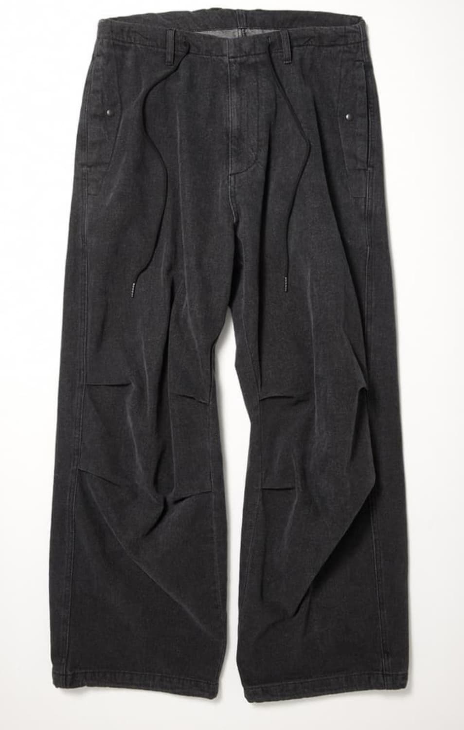 해칭룸 스노우진 워시드 블랙 1사이즈 상품이미지3