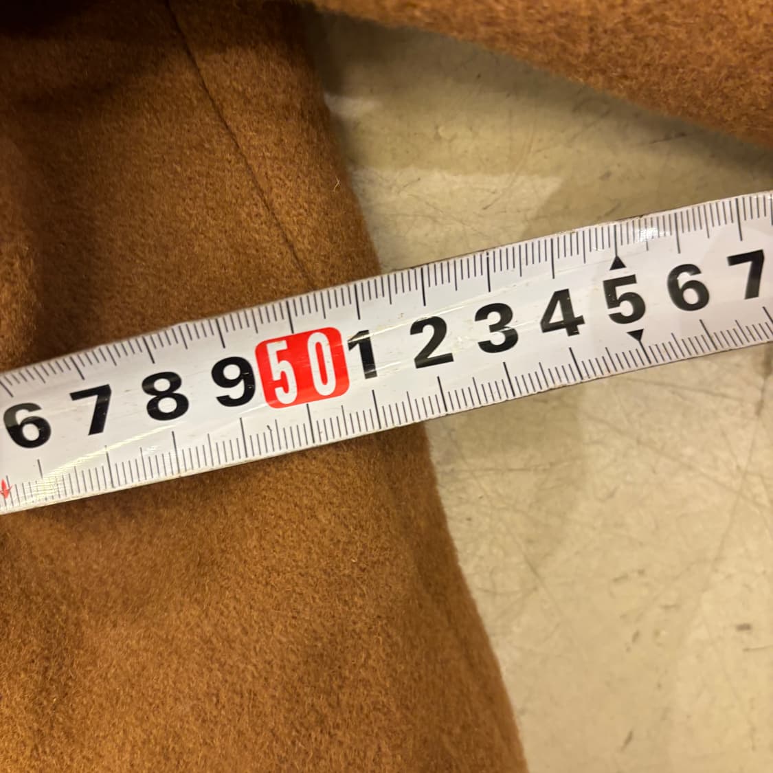 일본 빈티지 브라운 캐시미어 혼방 롱코트 상품이미지5