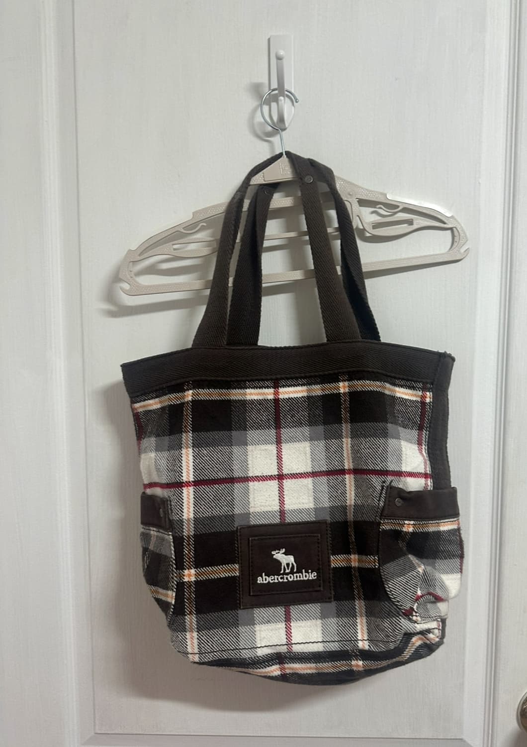 아베크롬비 모리걸 체크 숄더백 상품이미지1