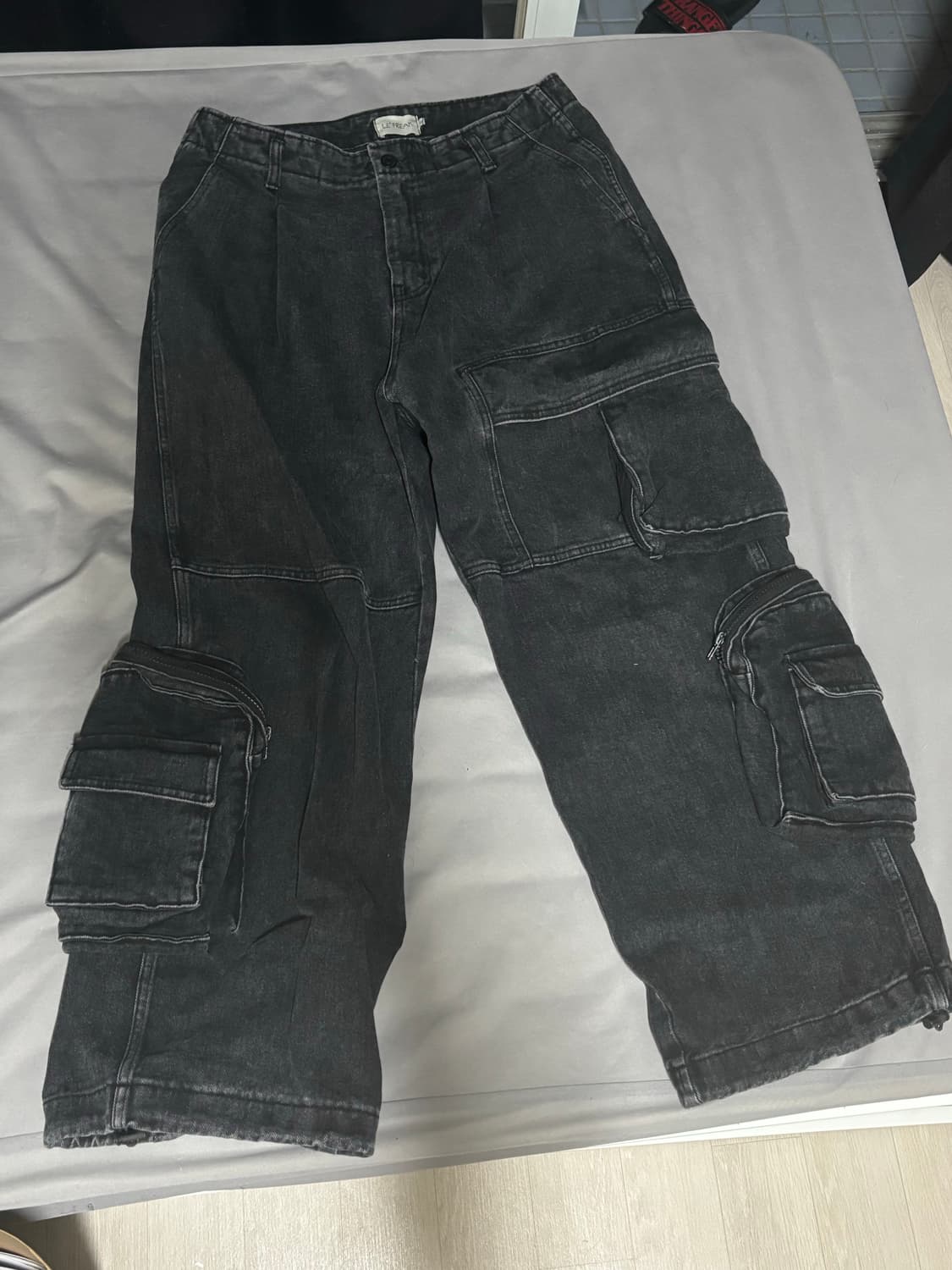 콜른 멀티 카고 데님 팬츠 상품이미지3