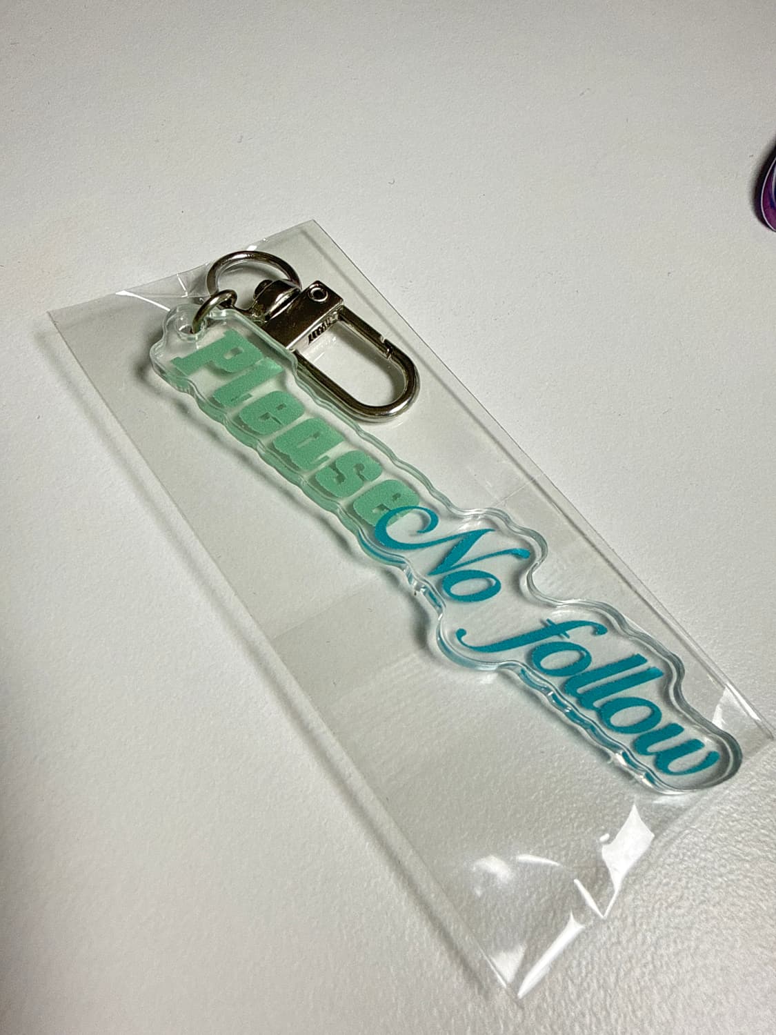 플리즈노팔로우 키링 2개 (각 천원) 상품이미지3