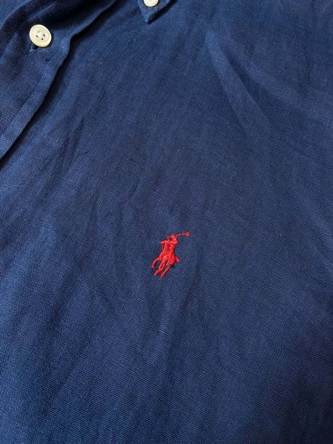 폴로 랄프로렌 솔리드 100% 린넨 셔츠 PN7364 상품이미지3