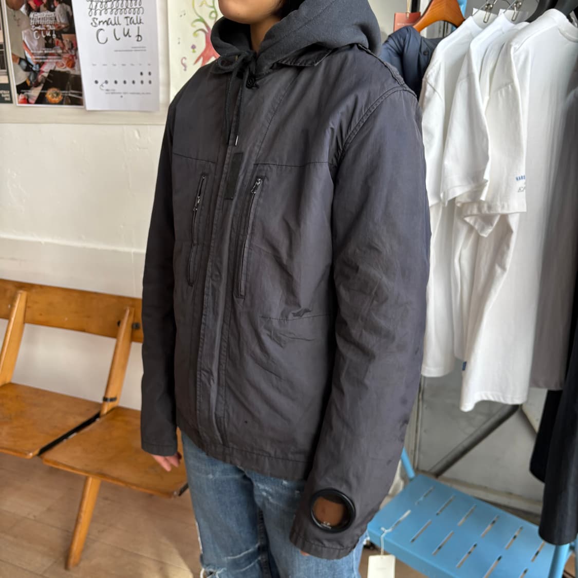 씨피컴퍼니 나일론 워치 윈도우 고글 자켓 상품이미지1