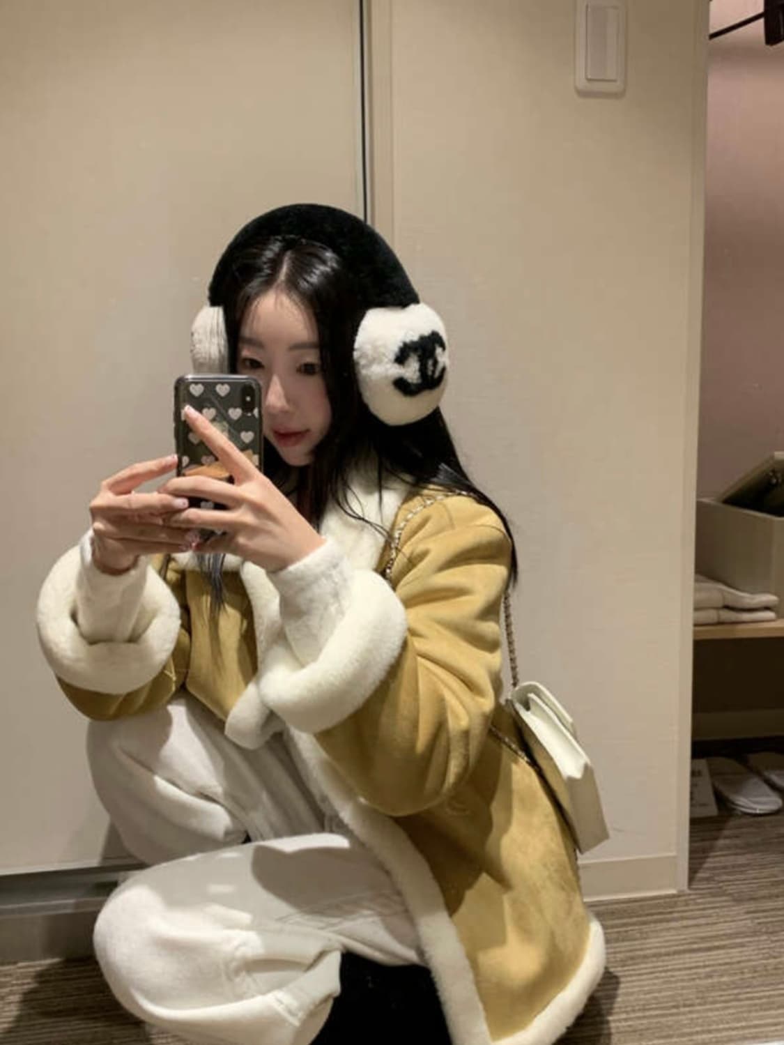 시예 리아 무스탕 (무스탕 모자 무료증정) 상품이미지6