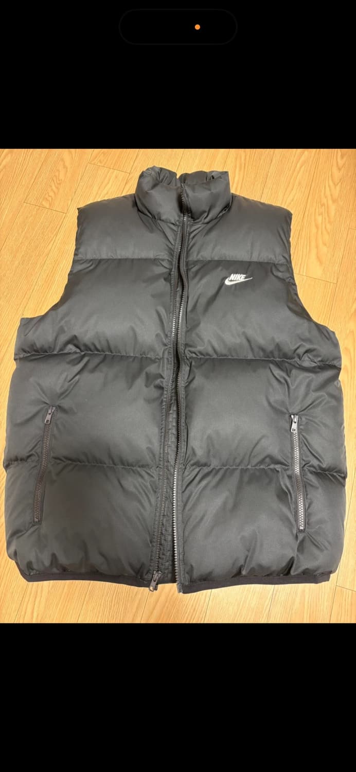 (새상품)나이키 NSW 클럽 프리마로프트 워터 리펠런트 퍼퍼 베스트 블랙 상품이미지1