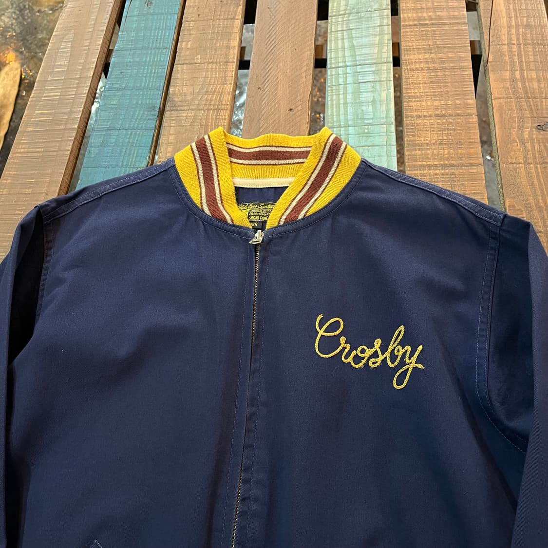 스타일아이즈 슈가케인 코튼 블루종 자켓 상품이미지2