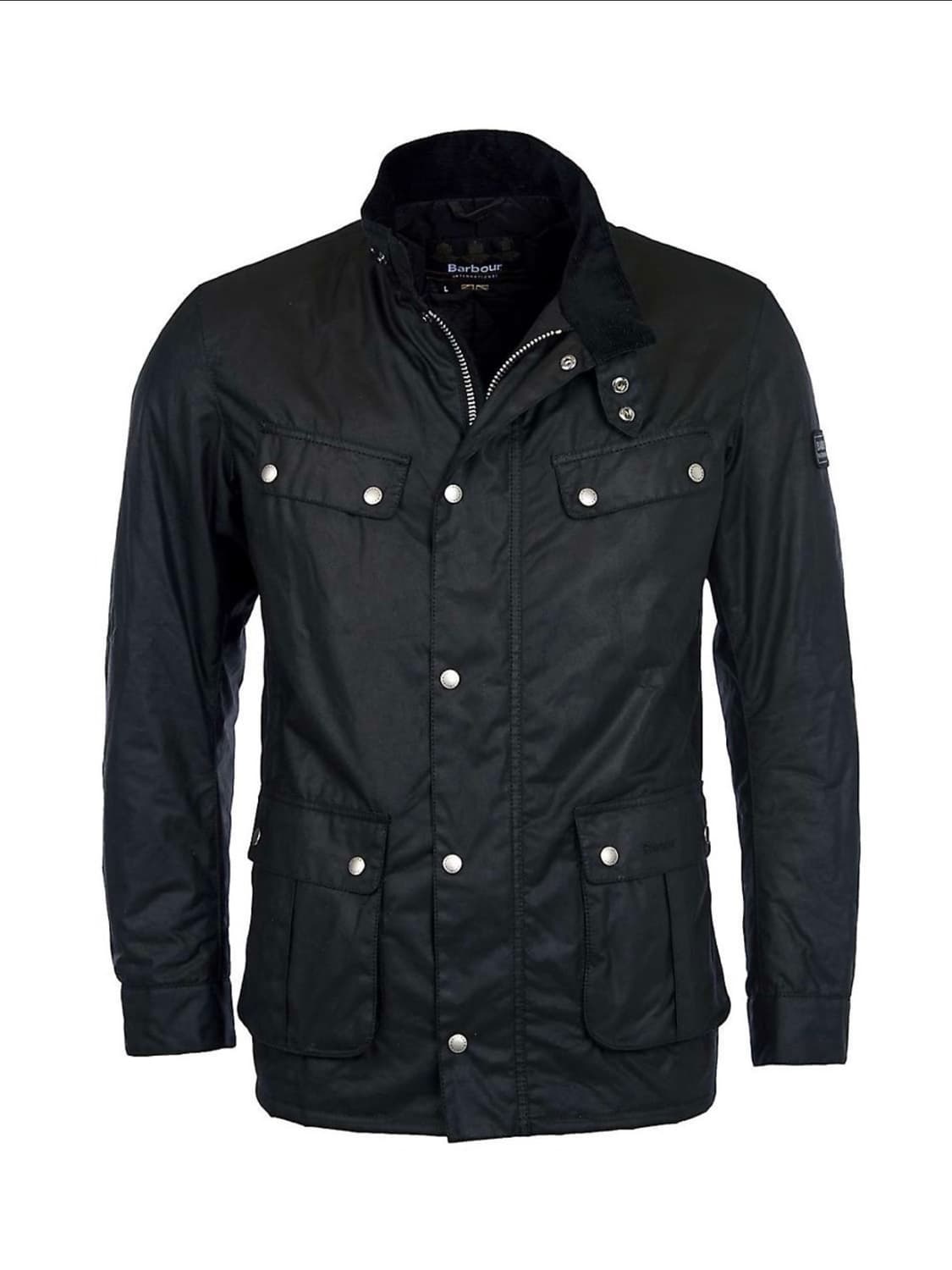 barbour 바버 인터네셔널 듀크 왁스 자켓 딥네이비 M 상품이미지1