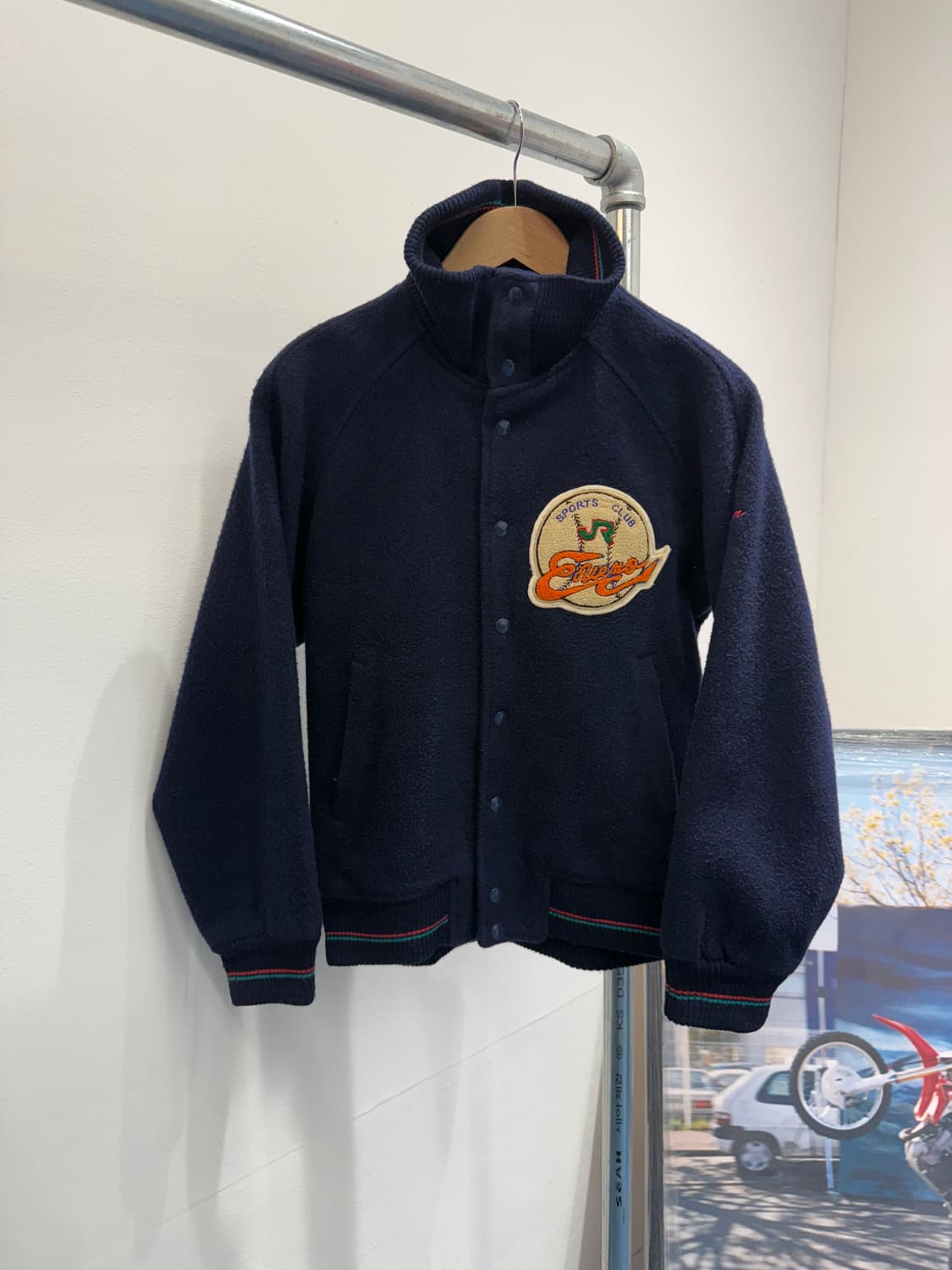 아식스 울 바시티 자켓 상품이미지2