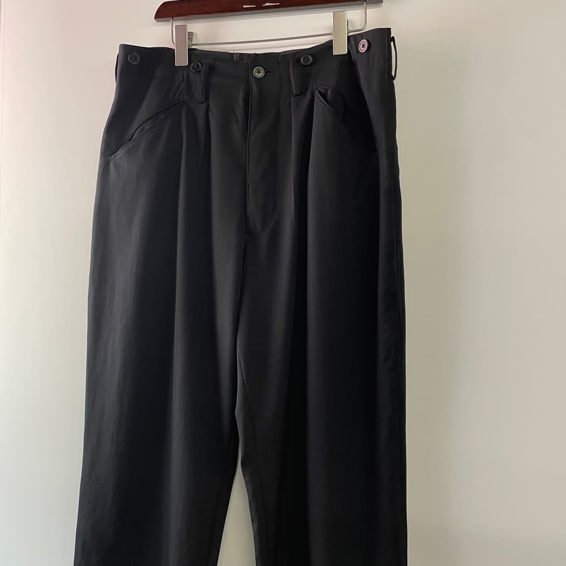  요지야마모토 푸르옴므 트라우저 팬츠 상품이미지3