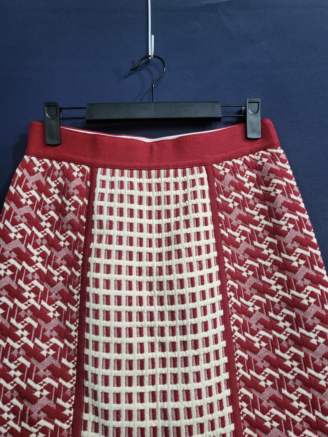 한섬 시스템 패턴 밴딩 스커트 상품이미지2