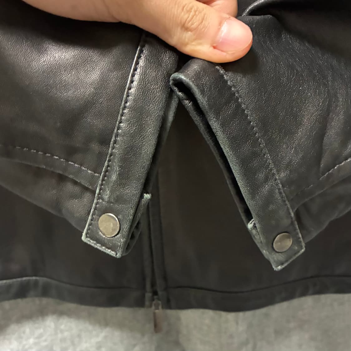 아르마니 익스체인지 가죽 자켓 상품이미지8