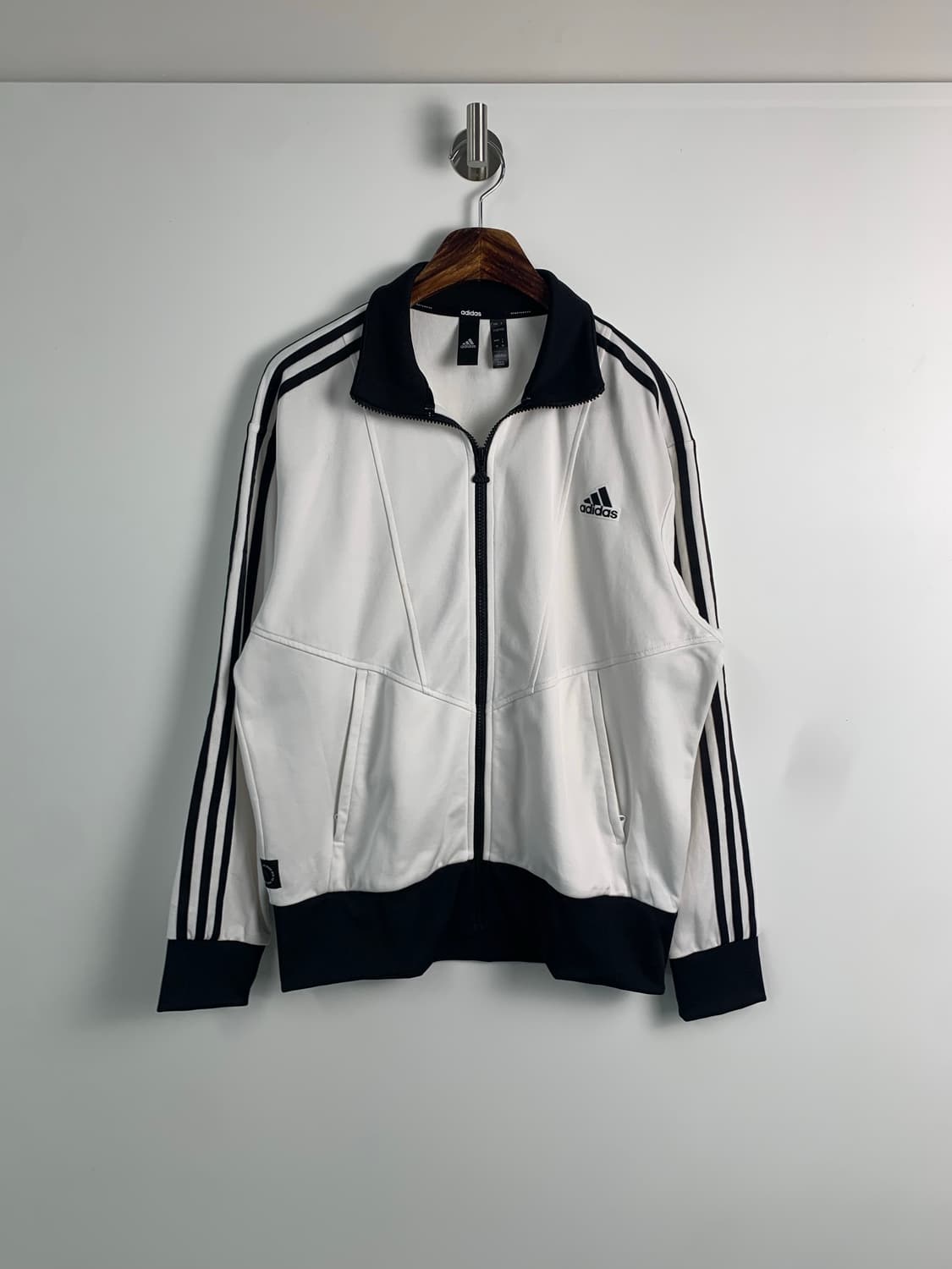 아디다스 화이트 사이드라인 트랙 져지 상품이미지2