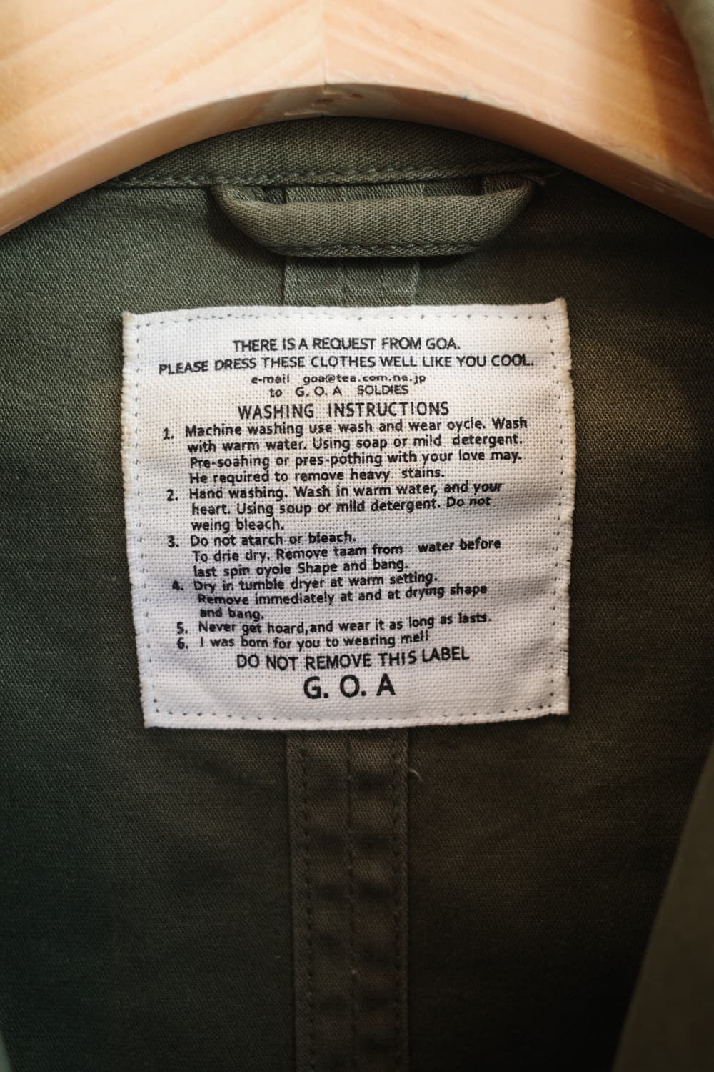 G.O.A 더블 집업 라이더 자켓  상품이미지4