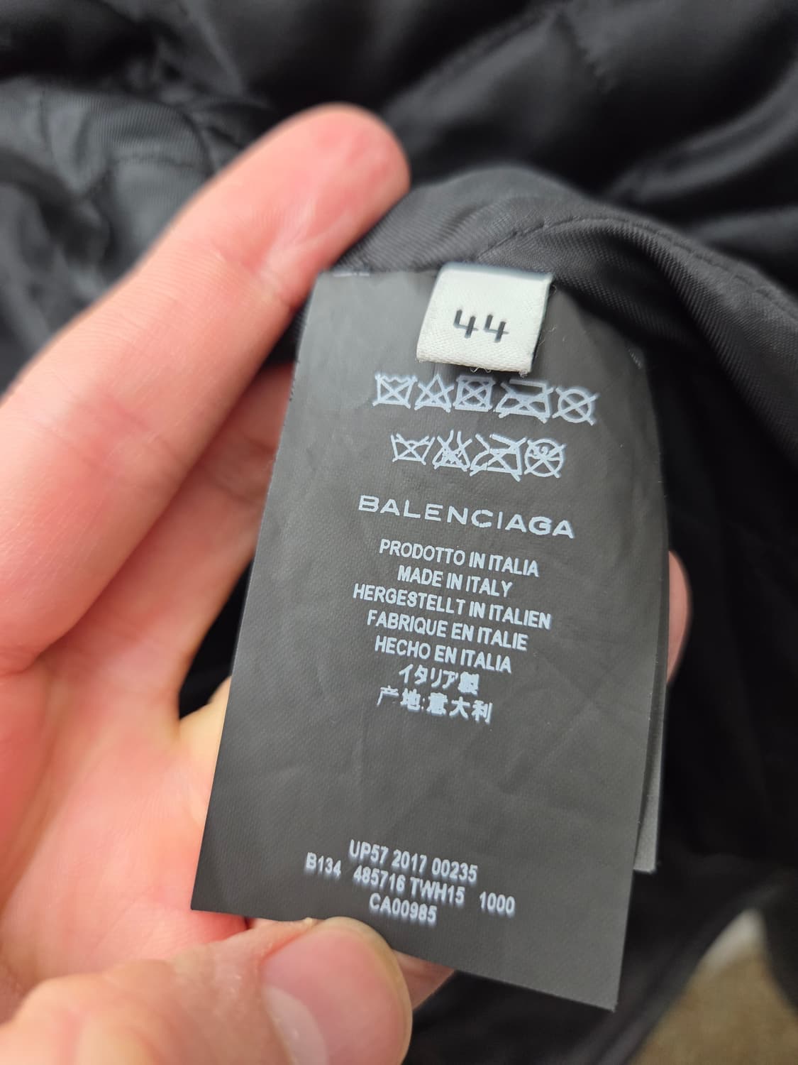 발렌시아가 더블 라이더 가죽 자켓 상품이미지7