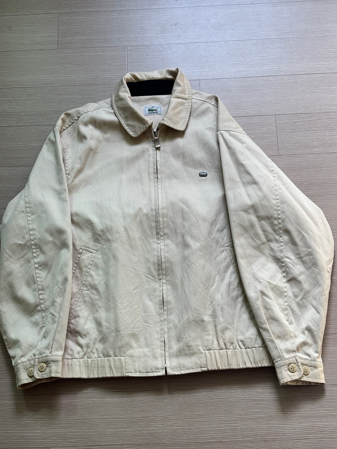 라코스테 베이지 골프 자켓 95 상품이미지2