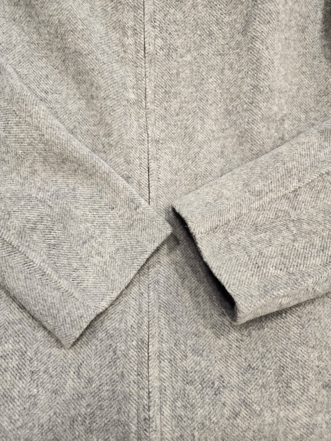 PAT 핸드메이드 여성 모+캐시미어 집업 코트 회색 90(S) 상품이미지5