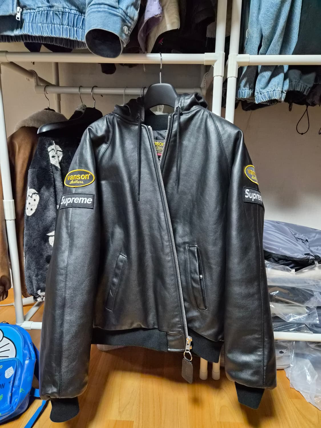 슈프림 X 벤슨 래더후드 워크자켓 상품이미지5