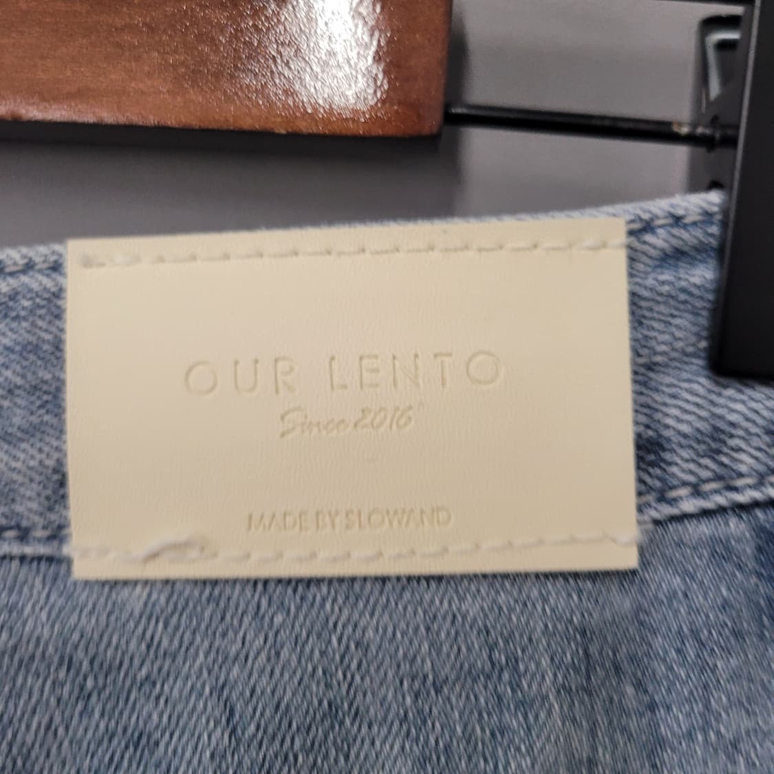 Slowand 슬로우앤드 와이드 데님 팬츠  상품이미지4