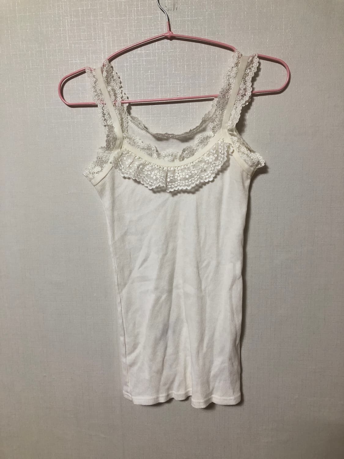 White Lace Sleeveless 상품이미지1