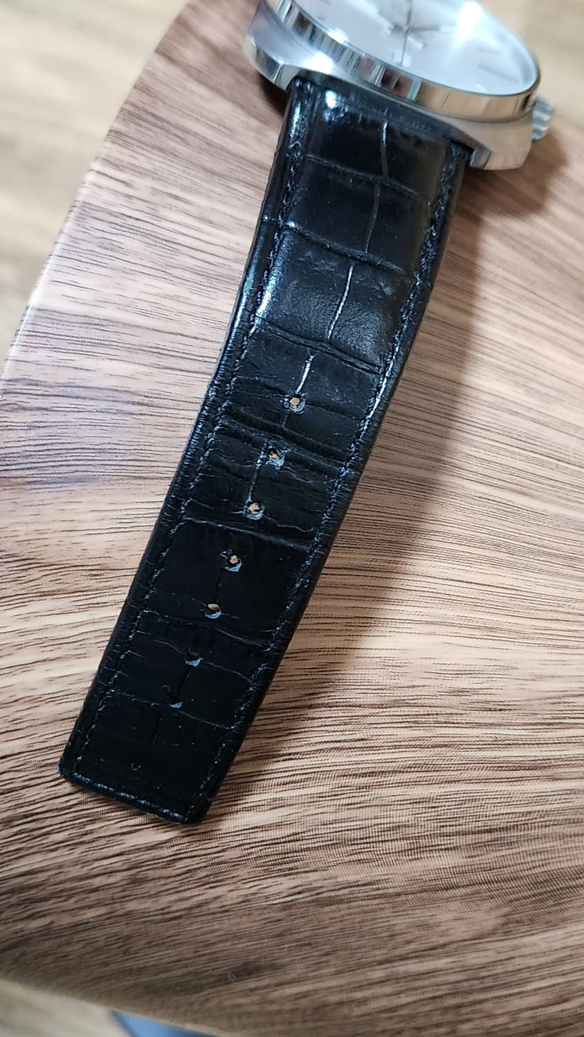 # 캘빈클라인 솔리드 스위스쿼츠 옥타곤 남성명품 가죽시계 급처 상품이미지8